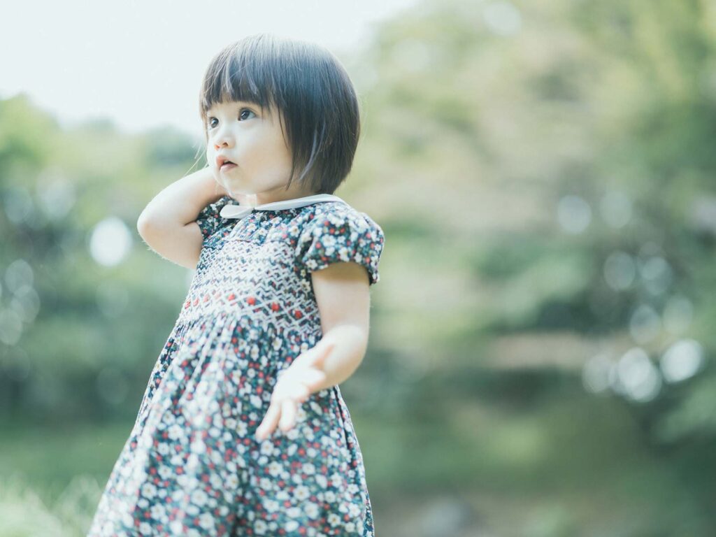 栃木県中央公園ロケ、2歳バースデーフォト、ふうかちゃん！遊ぶ