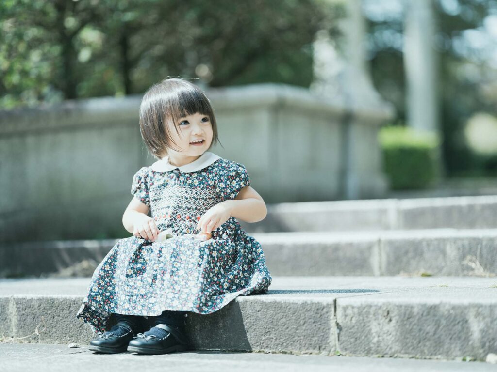 栃木県中央公園ロケ、2歳バースデーフォト、ふうかちゃん！可愛い