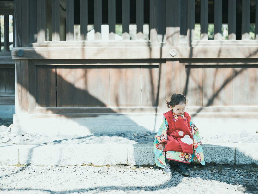 栃木県宇都宮市、出張ロケーション撮影、3歳七五三、このかちゃん！眼鏡コーデ、ブーツ