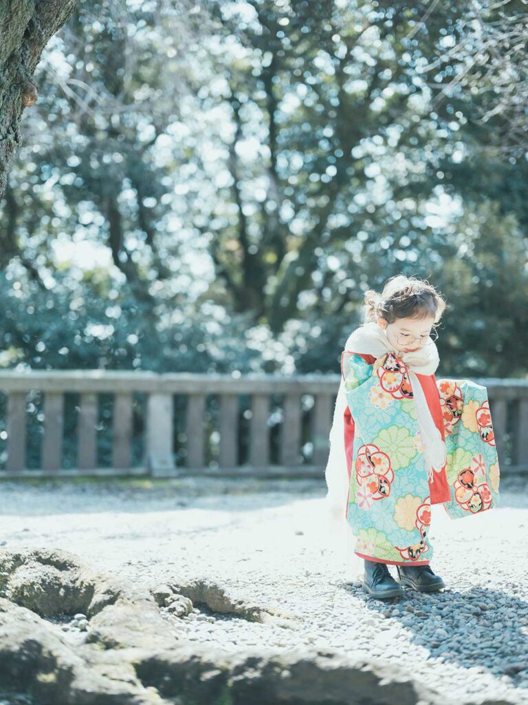栃木県宇都宮市、出張ロケーション撮影、3歳七五三、このかちゃん！ブーツ、ストール、メガネコーデ