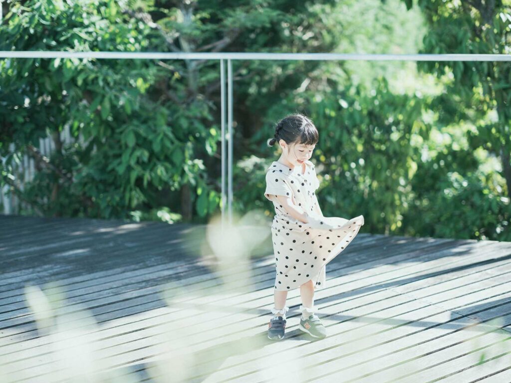 栃木県宇都宮市のフォトスタジオ、あおばちゃん4歳バースデー！屋外