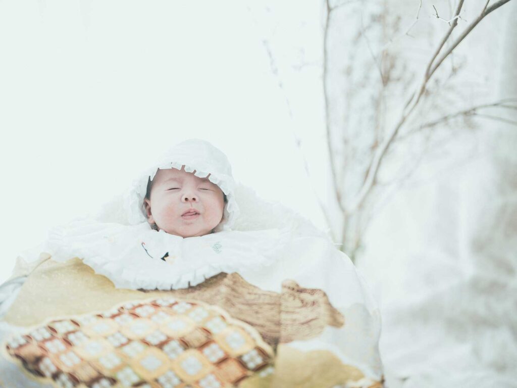 栃木県宇都宮市のフォトスタジオ、お宮参り、はるとくん！産着、可愛い