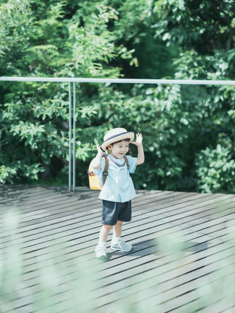 栃木県宇都宮市のフォトスタジオ、入園記念、てんゆうくん！