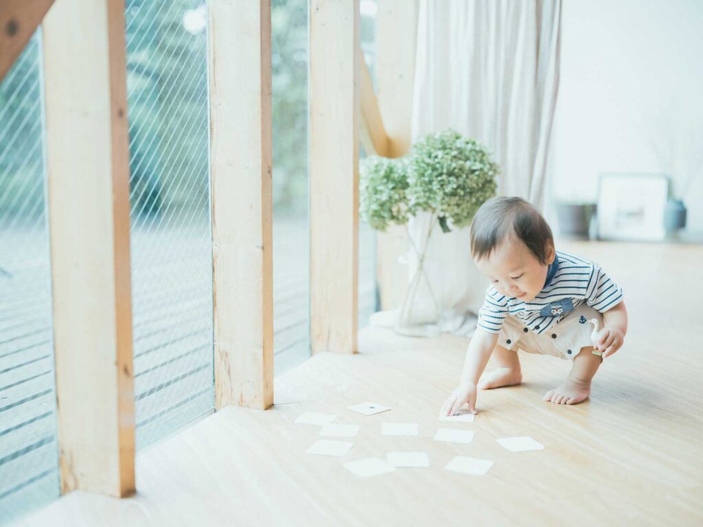 栃木県宇都宮市のフォトスタジオ、1歳バースデーフォト、あいとくん！選び取り2