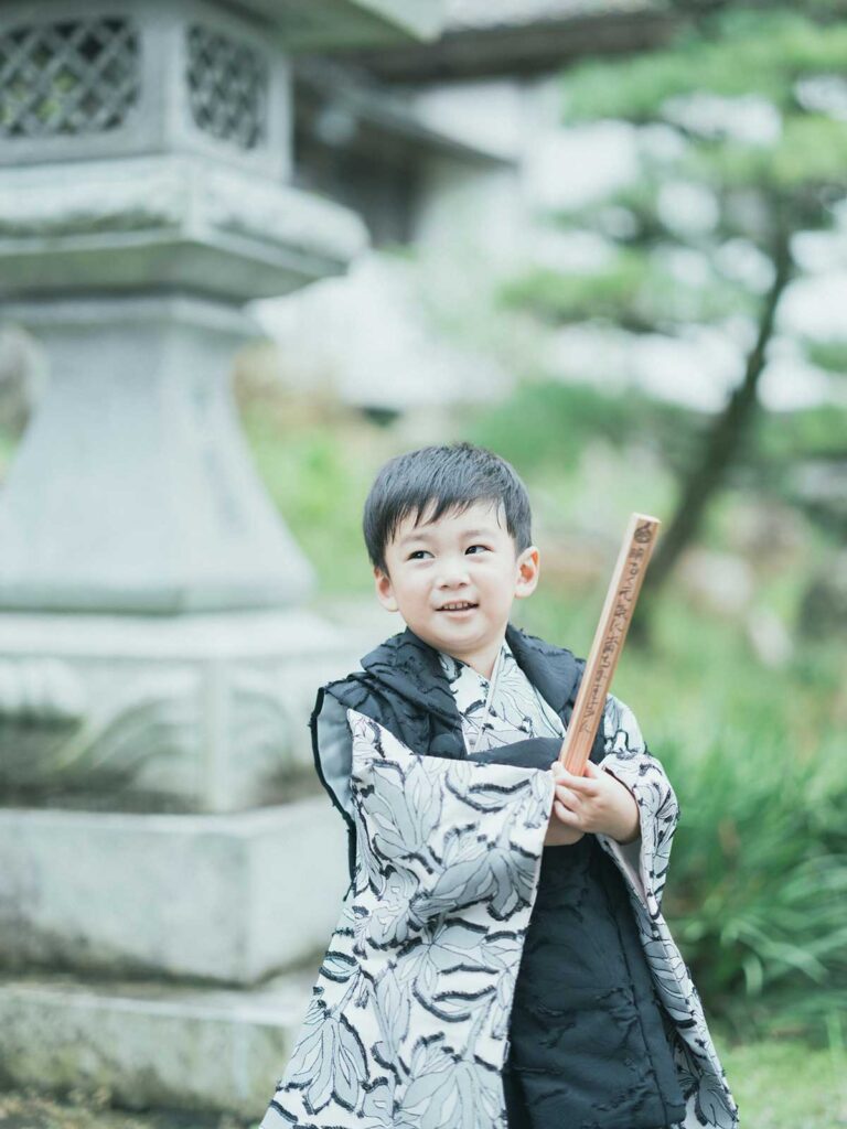 雨引観音(雨引山楽法寺)、3歳男の子の七五三、あらたくん！