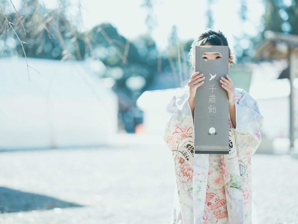 上三川町白鷺神社七五三ロケ、7歳七五三、めいちゃん！可愛い