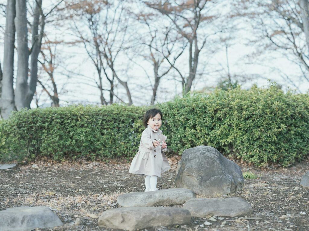 大松山運動公園、はなのちゃん、りんかちゃん！バースデー！
