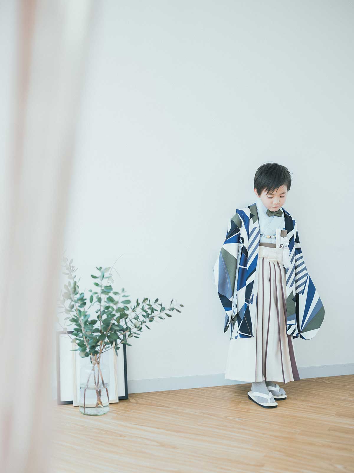 5歳七五三撮影、すいくん！足袋ソックス
