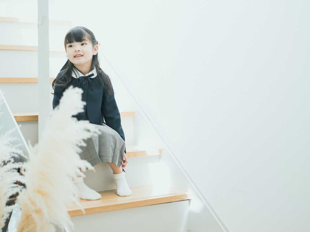 入学記念、えなちゃん！