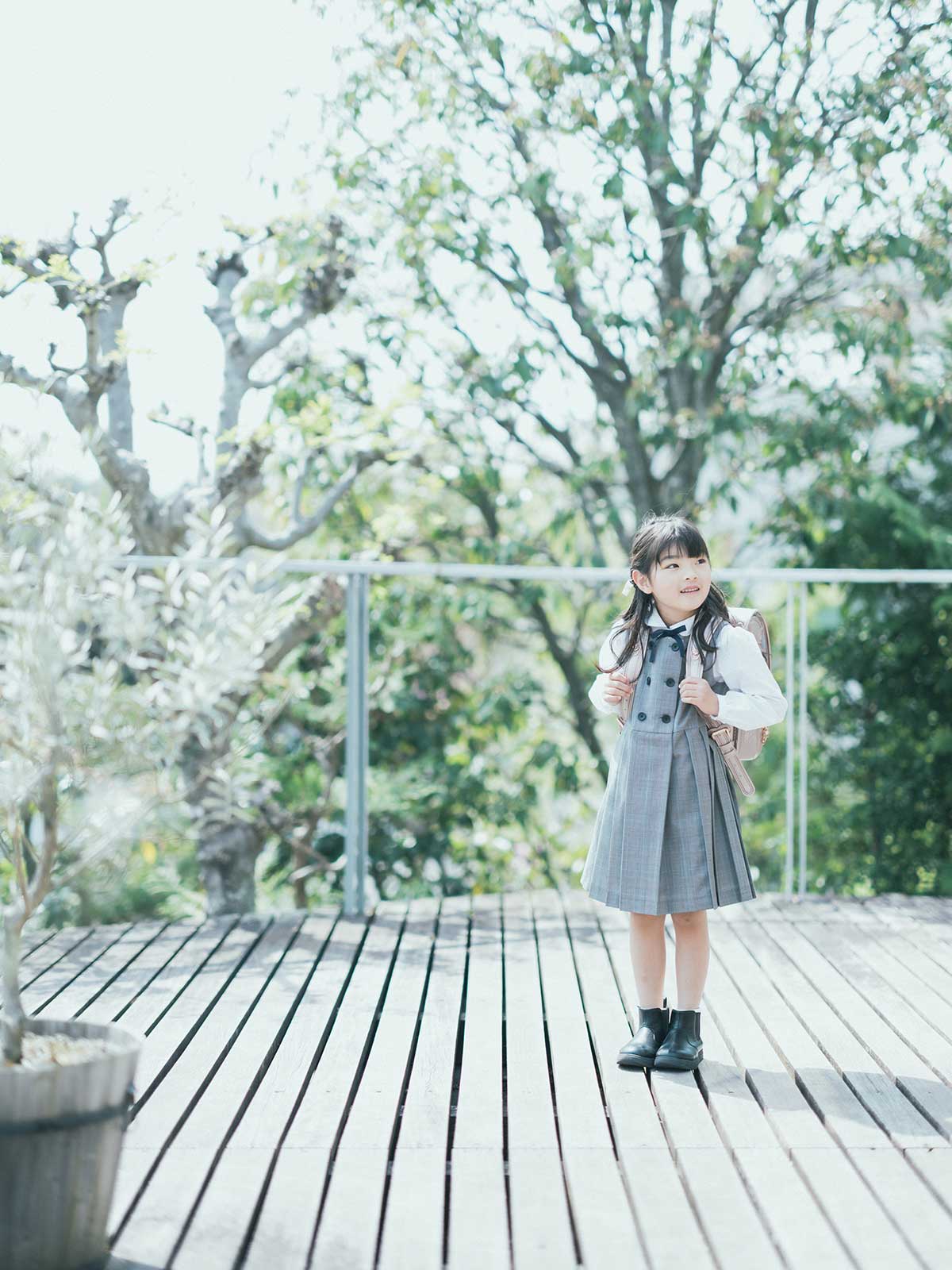 入学記念、えなちゃん！