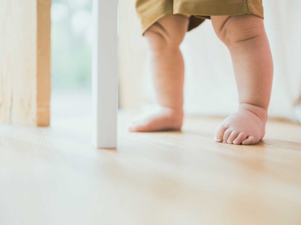 1歳バースデーフォト、ゆづきくん！あし