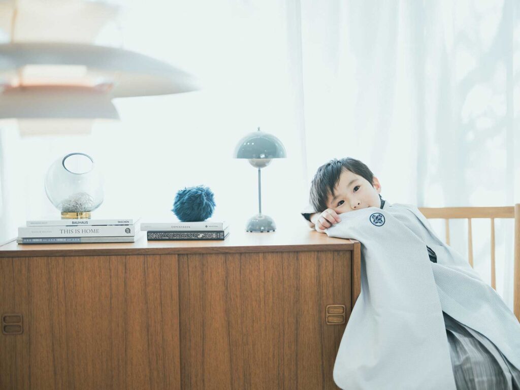 5歳七五三、かんたくん！