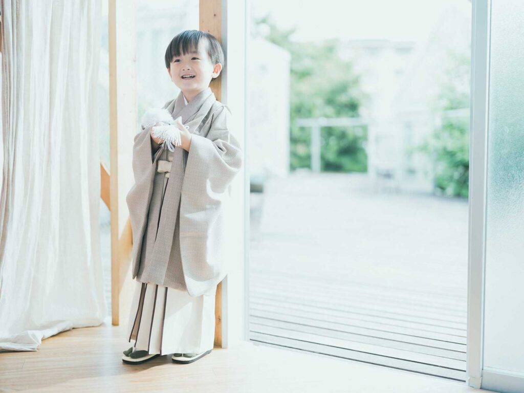 5歳七五三、あおくん！