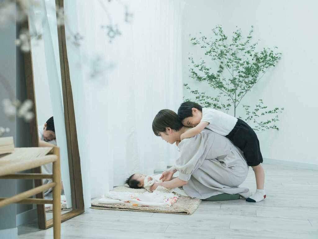お宮参り､オフショット