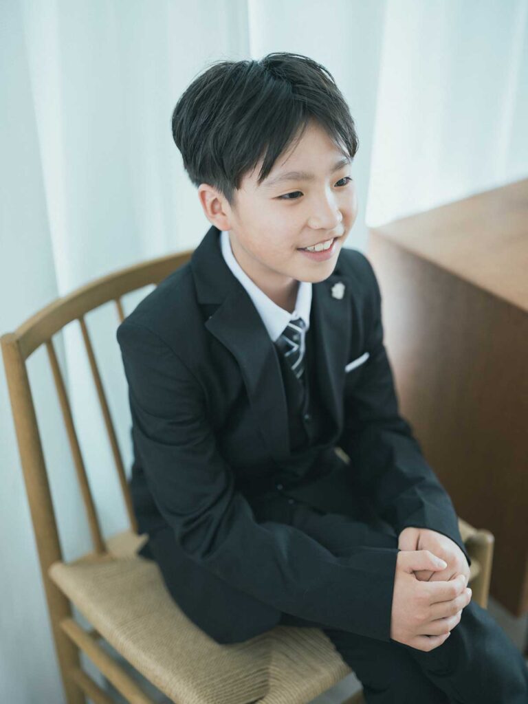 ハーフ成人式､男の子､可愛い