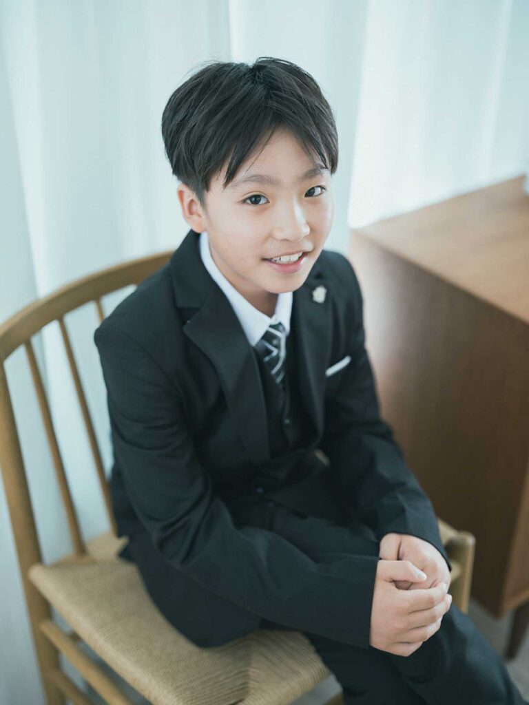ハーフ成人式､男の子､可愛い