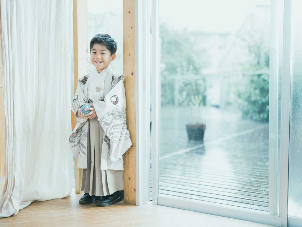 5歳七五三､ブーツコーデ